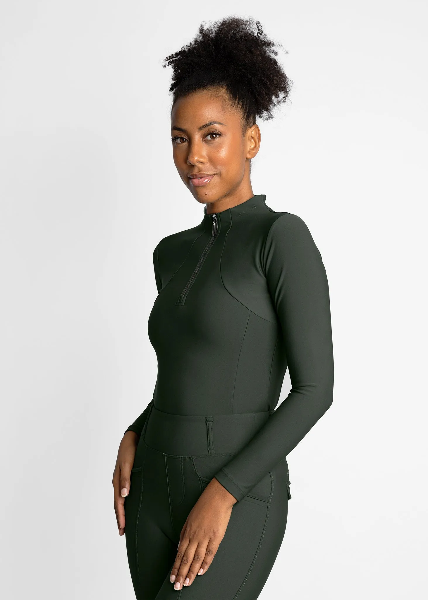 Long Sleeve Base Layer (Hunter Green)