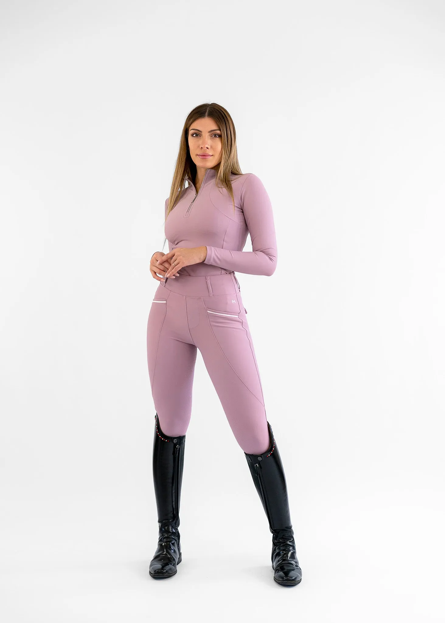 Long Sleeve Base Layer (Mauve)