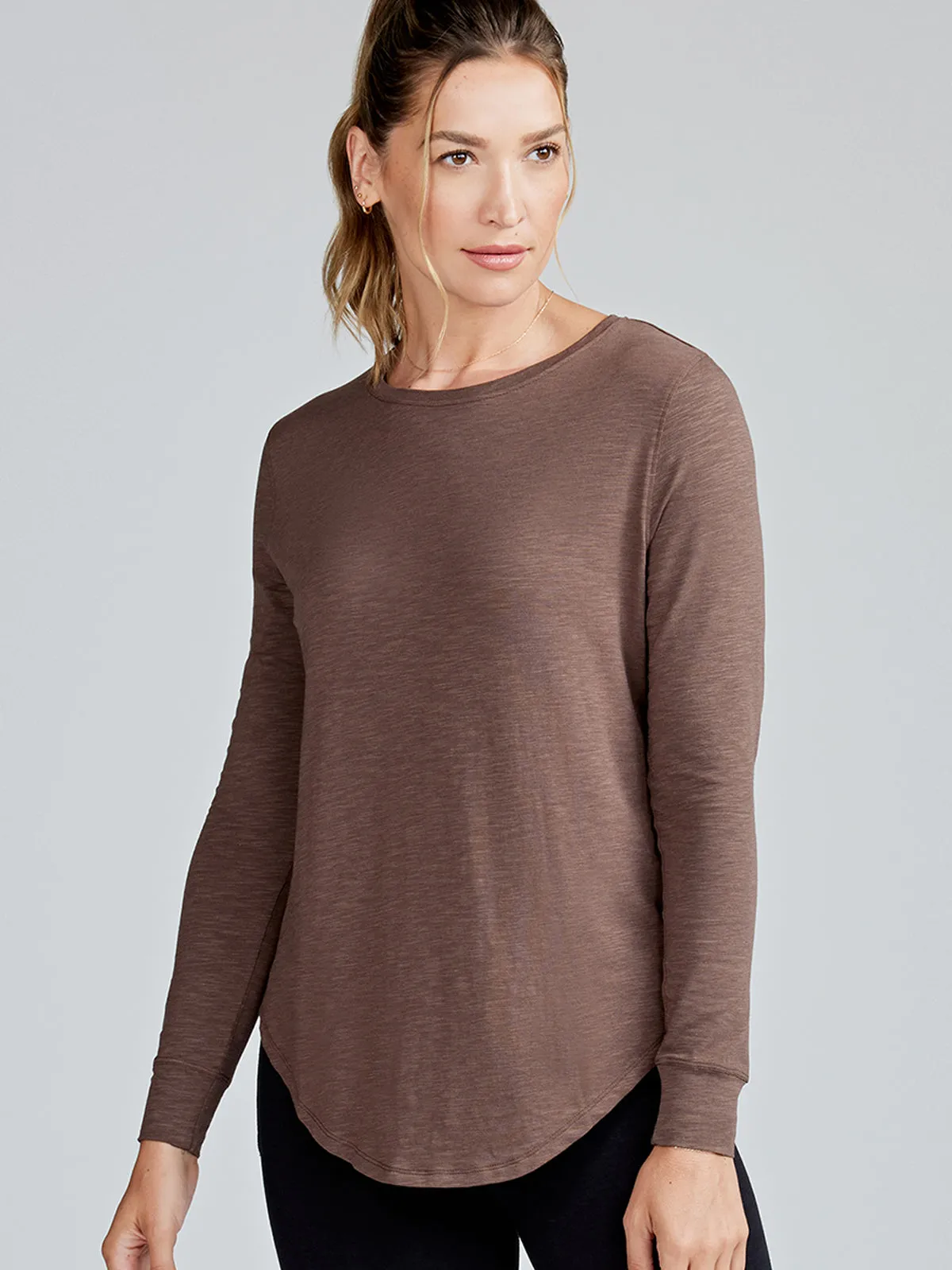 Longline Long Sleeve T-Shirt