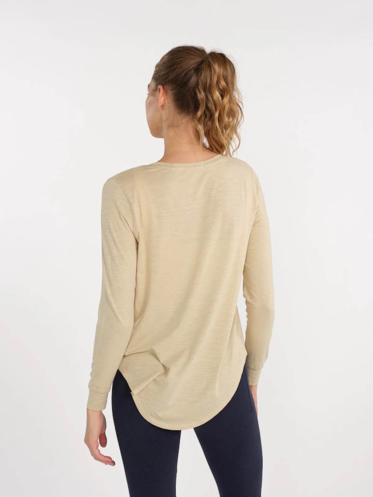 Longline Long Sleeve T-Shirt