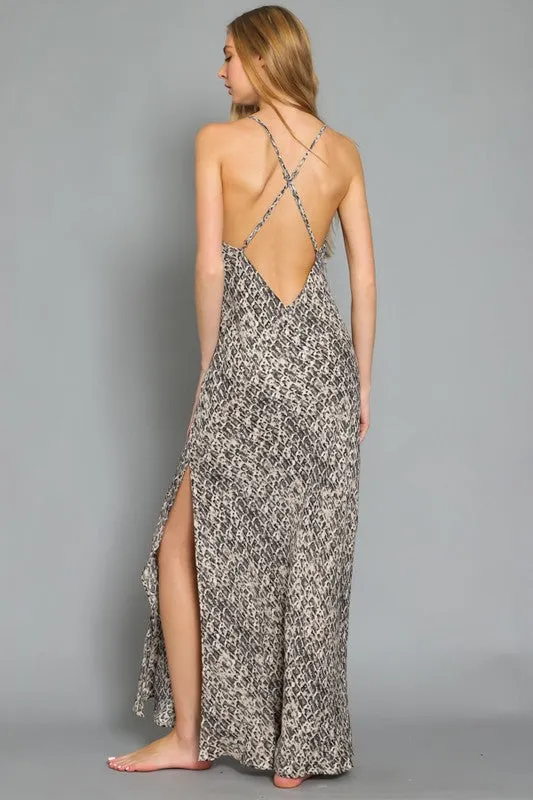 MAXI SLIP DRESS