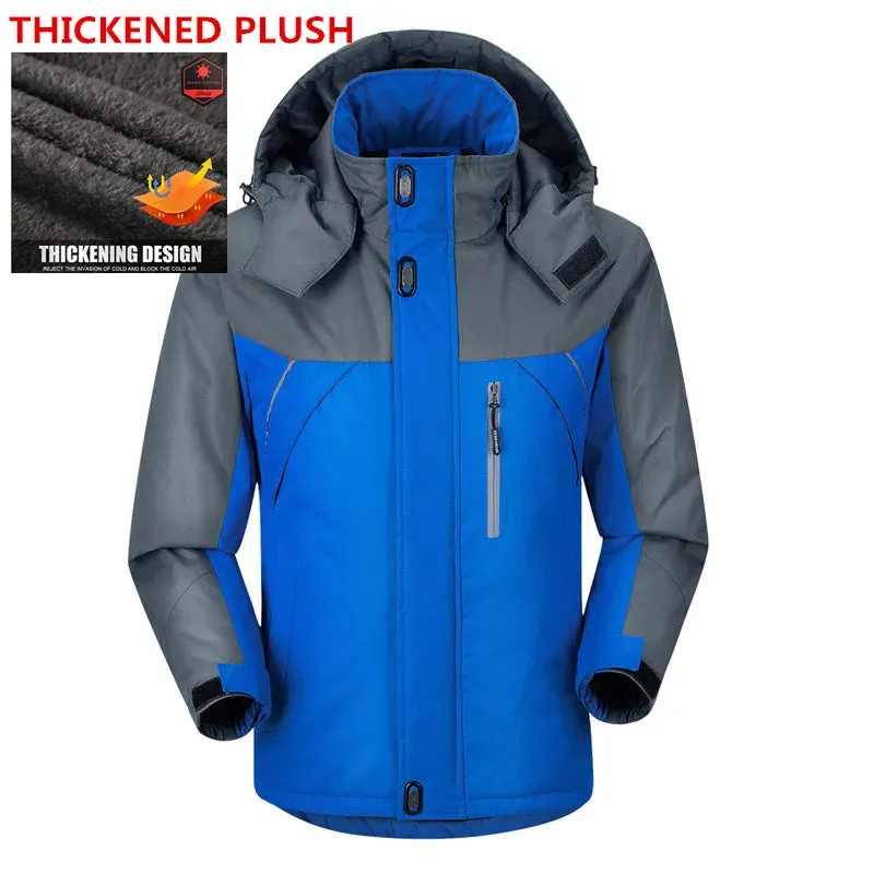 Men's Mountain Snow Coats Winter Warm Waterproof Ski Jackets Hooded cho women's jacket