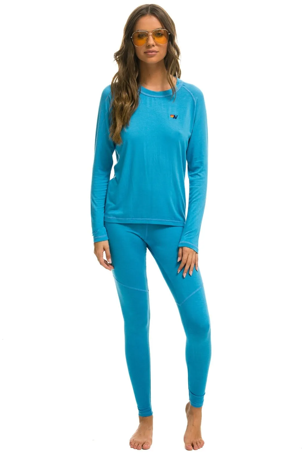 MICRO MODAL BASE LAYER BOTTOM - OCEAN