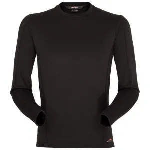 Mont Power Dry Crew Mens Long Sleeve Thermal Top - Black