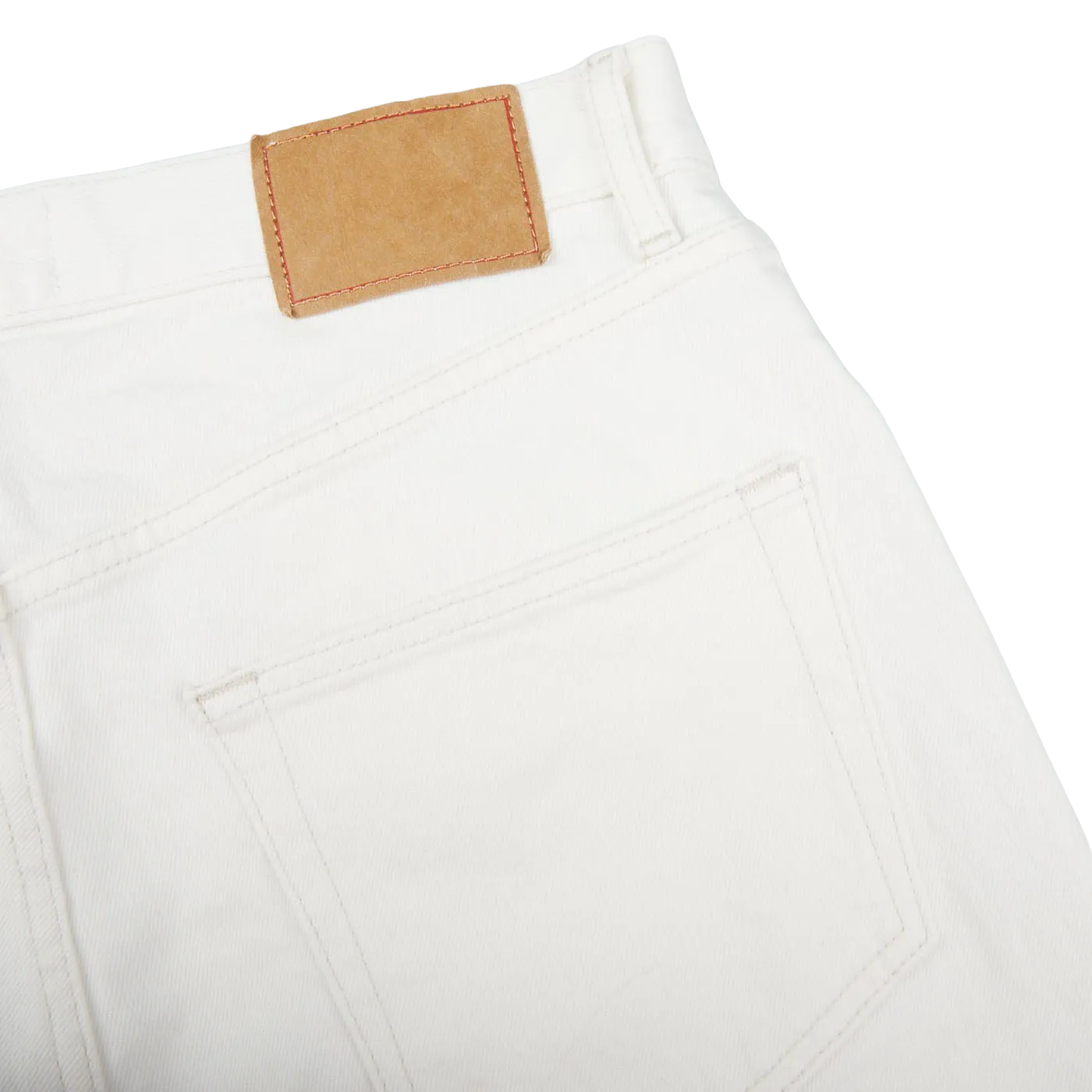 Natural White Cotton TM005 Jeans