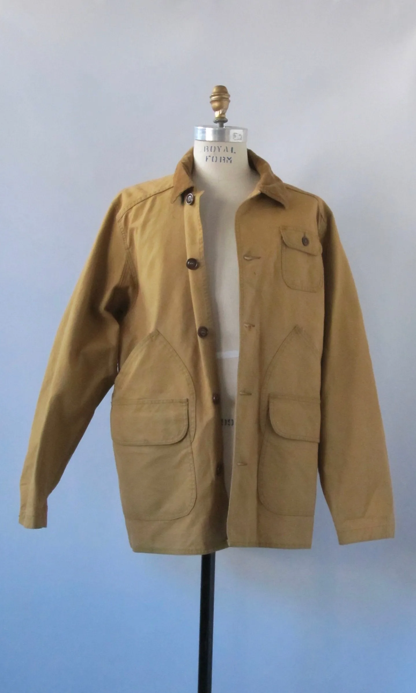 NORTHERN EXPOSURE Mens Filson 1990s Cruiser Field Coat, Sz Med