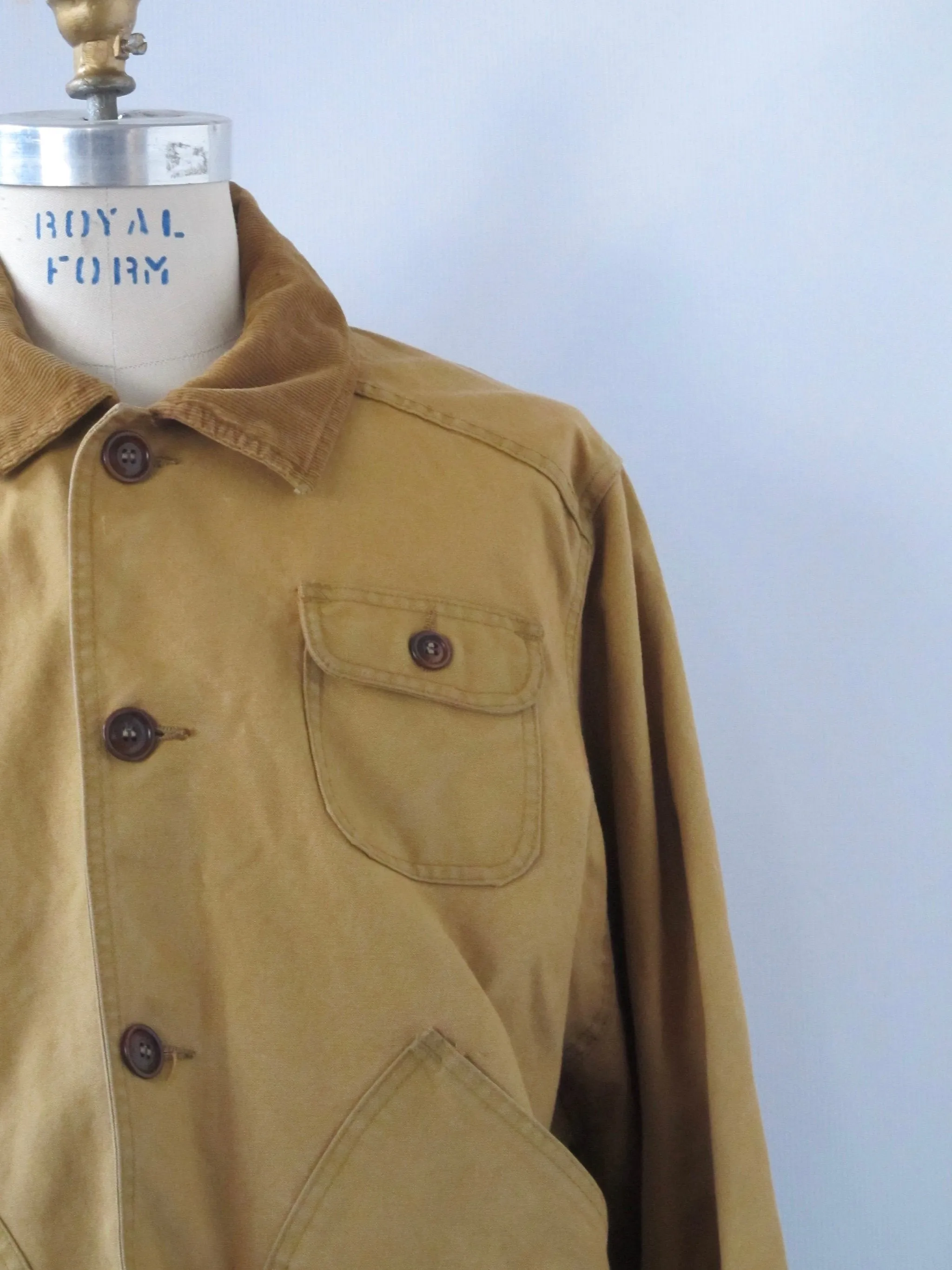 NORTHERN EXPOSURE Mens Filson 1990s Cruiser Field Coat, Sz Med