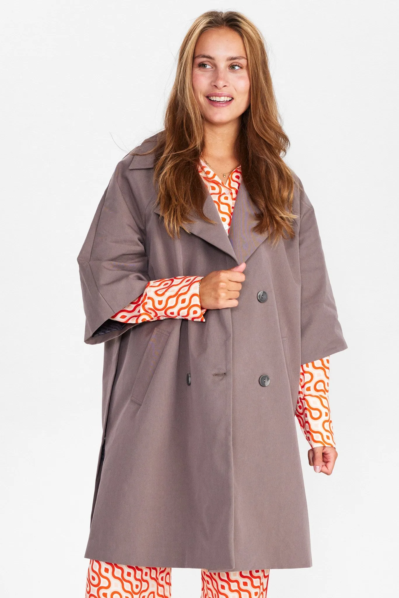 NUSHIZA TRENCH COAT - Falcon