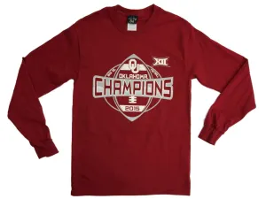 Oklahoma Sooners 2015 Football Big 12 Conference Champions LS T-Shirt