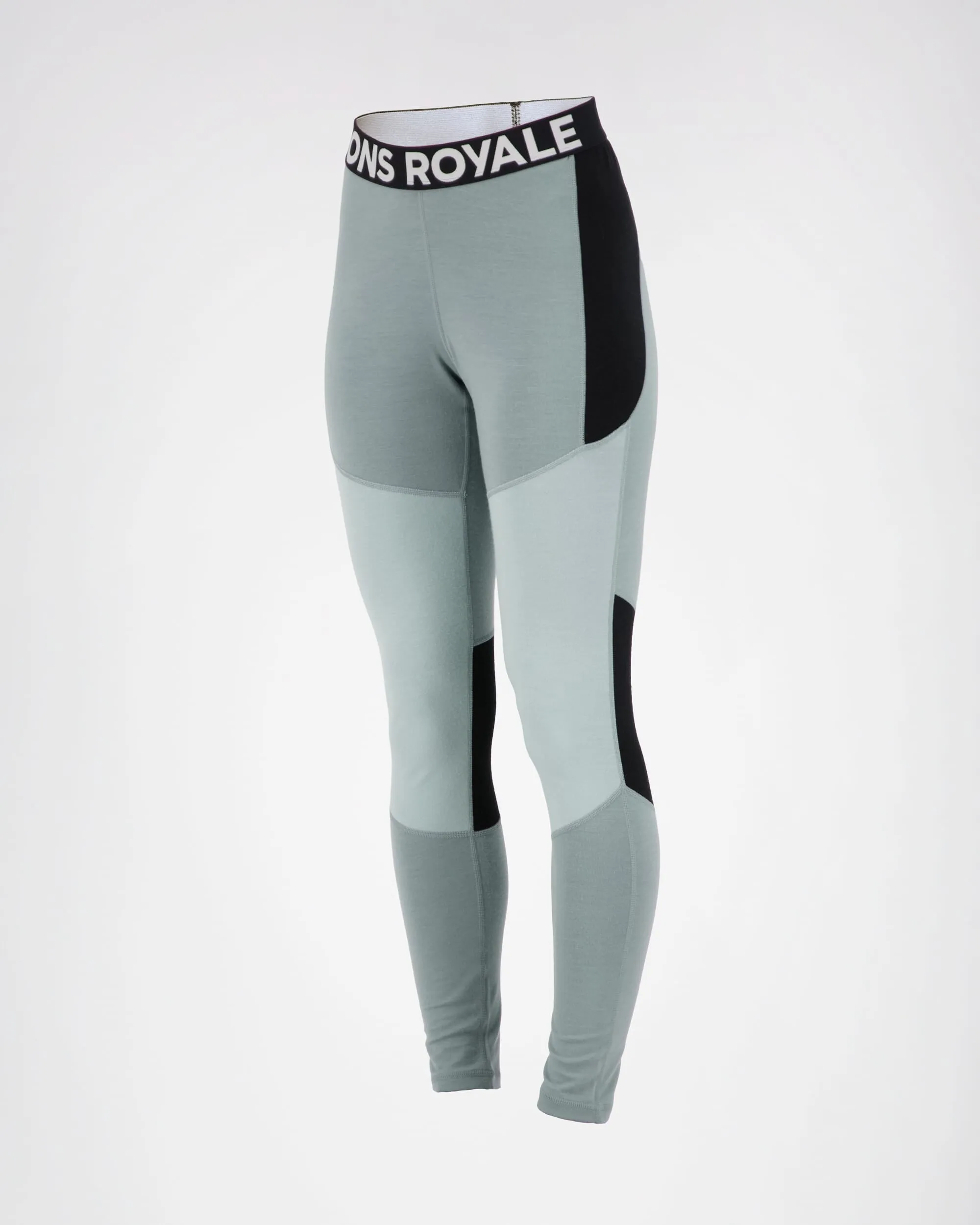 Olympus Merino Base Layer Legging - Glacier / Dew / Black