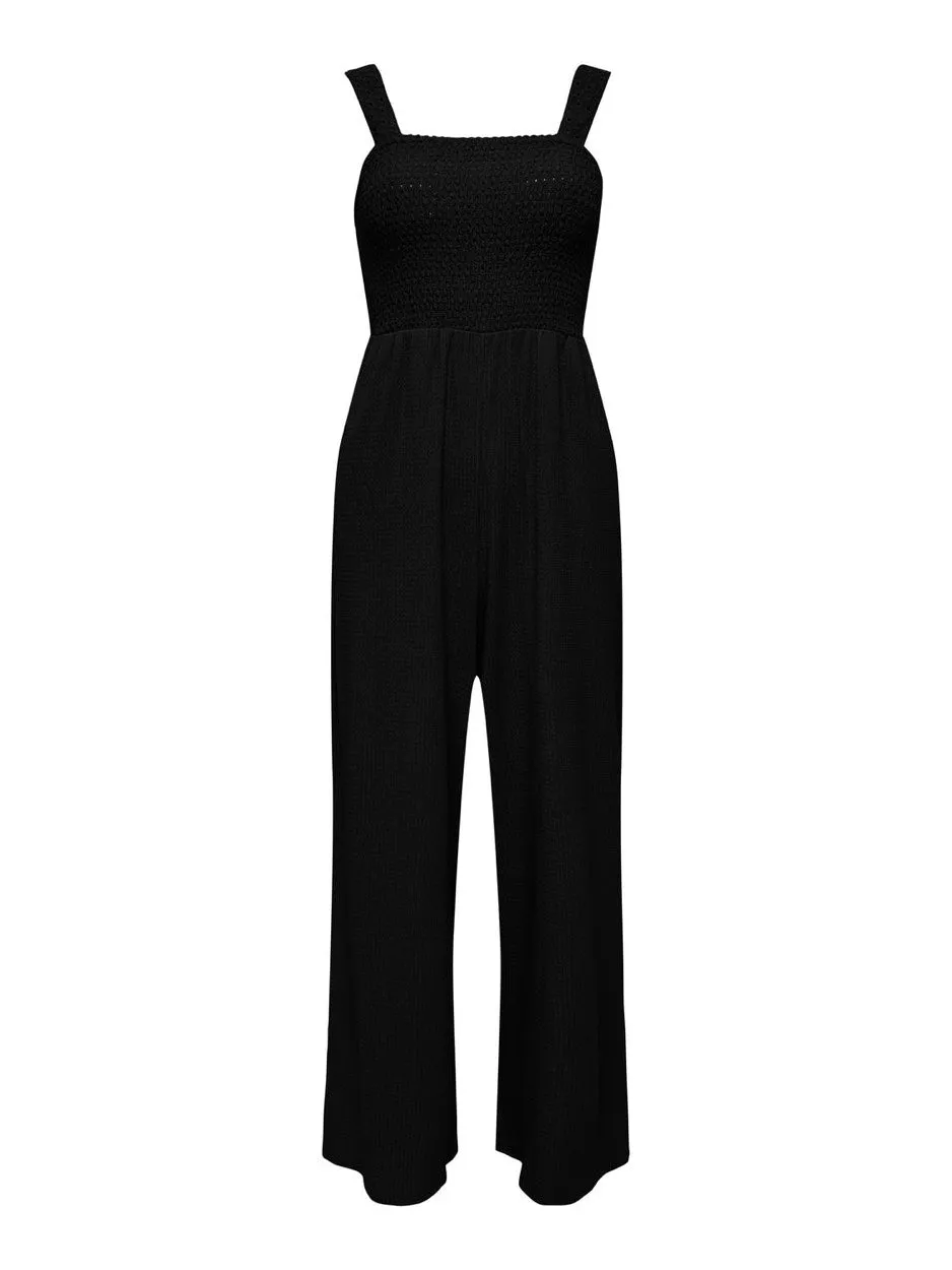 Onlelise S/l Smock Jumpsuit Jrs - Zwart