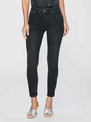 Paige Hoxton Ankle Jeans in Onyx Sky