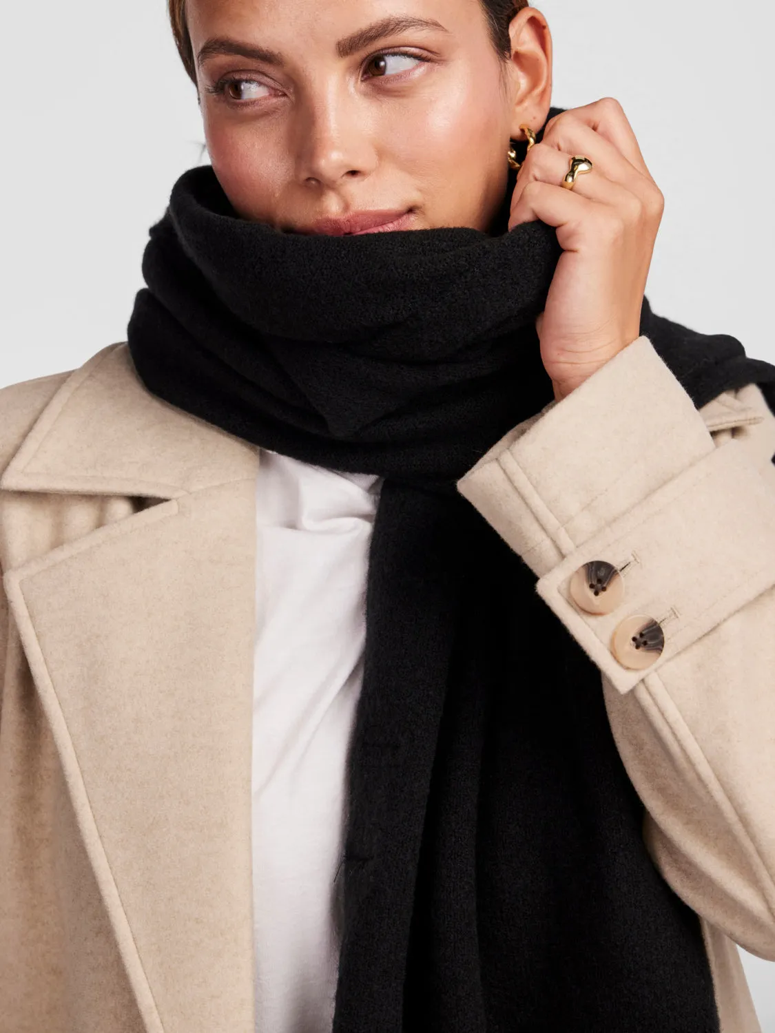 PCNELLA Scarf - Black