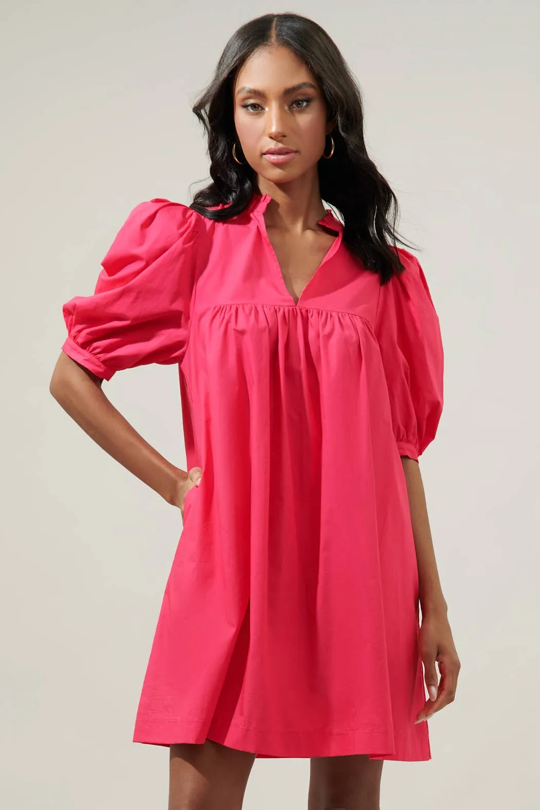 Pink Babydoll dress