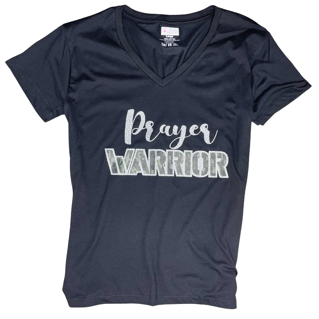 Prayer Warrior Camo T-Shirt