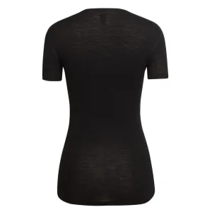 RAPHA Women Merino Base Layer Short Sleeve - Black