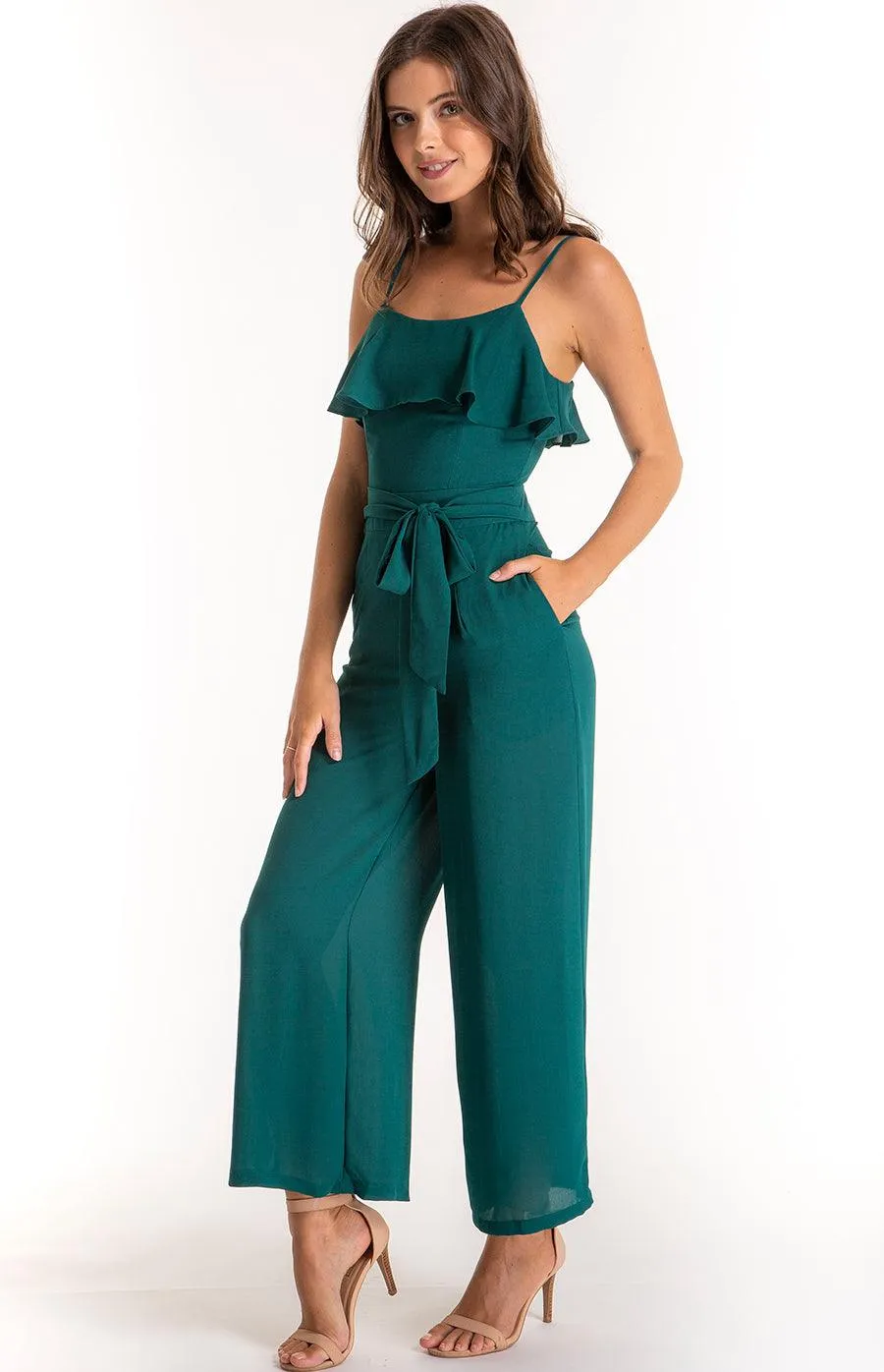 Rima Jumpsuit Emerald Green