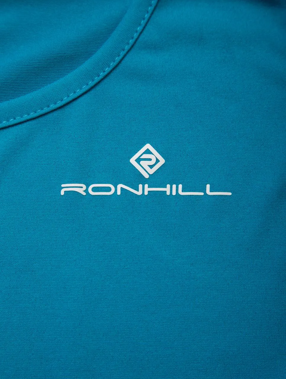 Ronhill Core Long Sleeve Tee (Womens) - Azure/Bright White