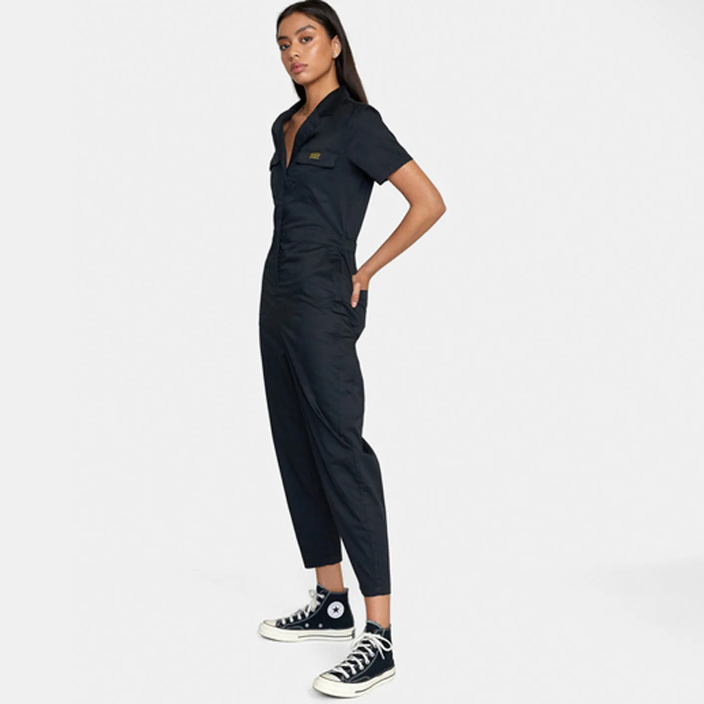 RVCA | Recession Jumpsuit | Black