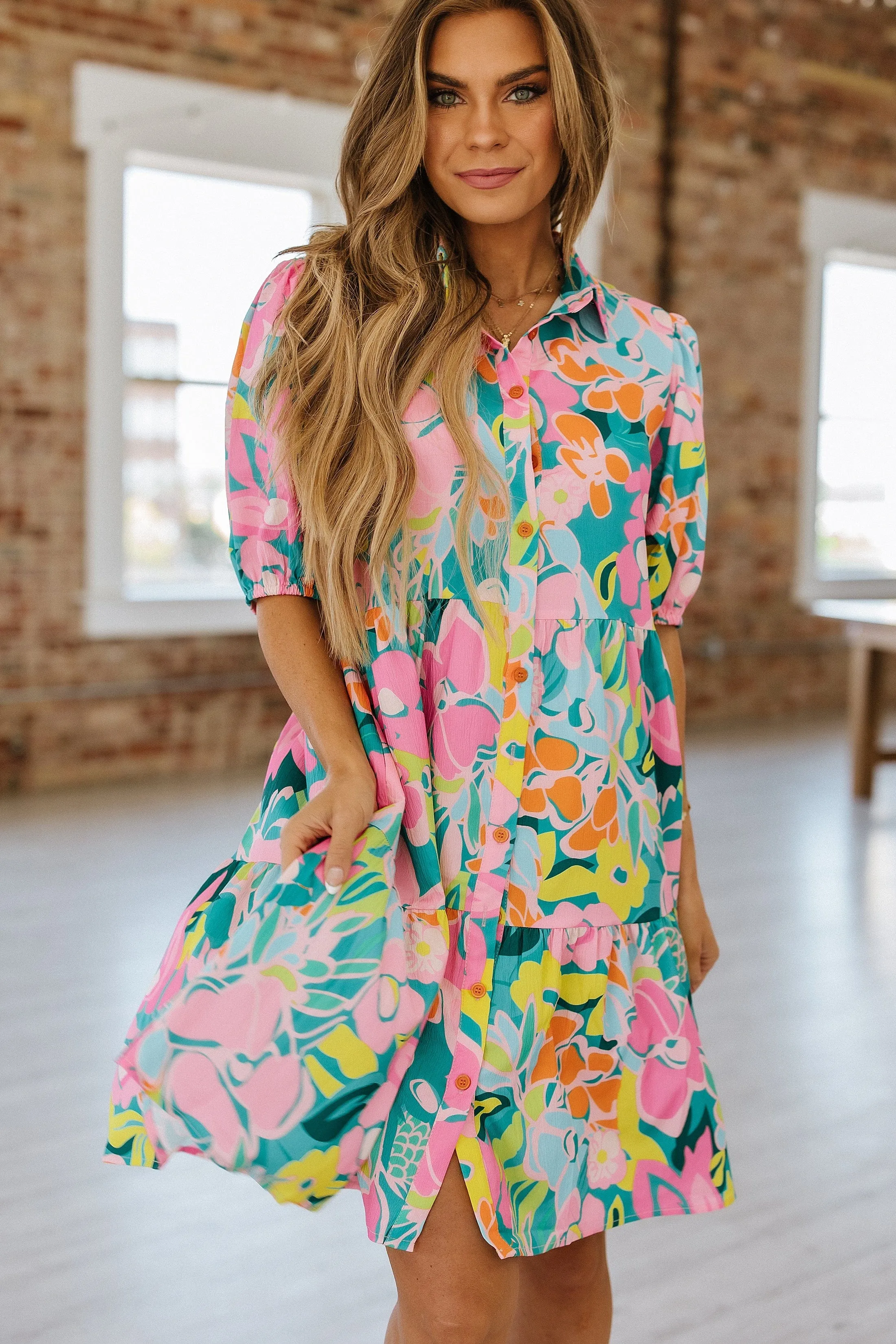 SALE - Doc Floral Babydoll Dress | S-XL