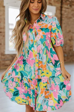 SALE - Doc Floral Babydoll Dress | S-XL