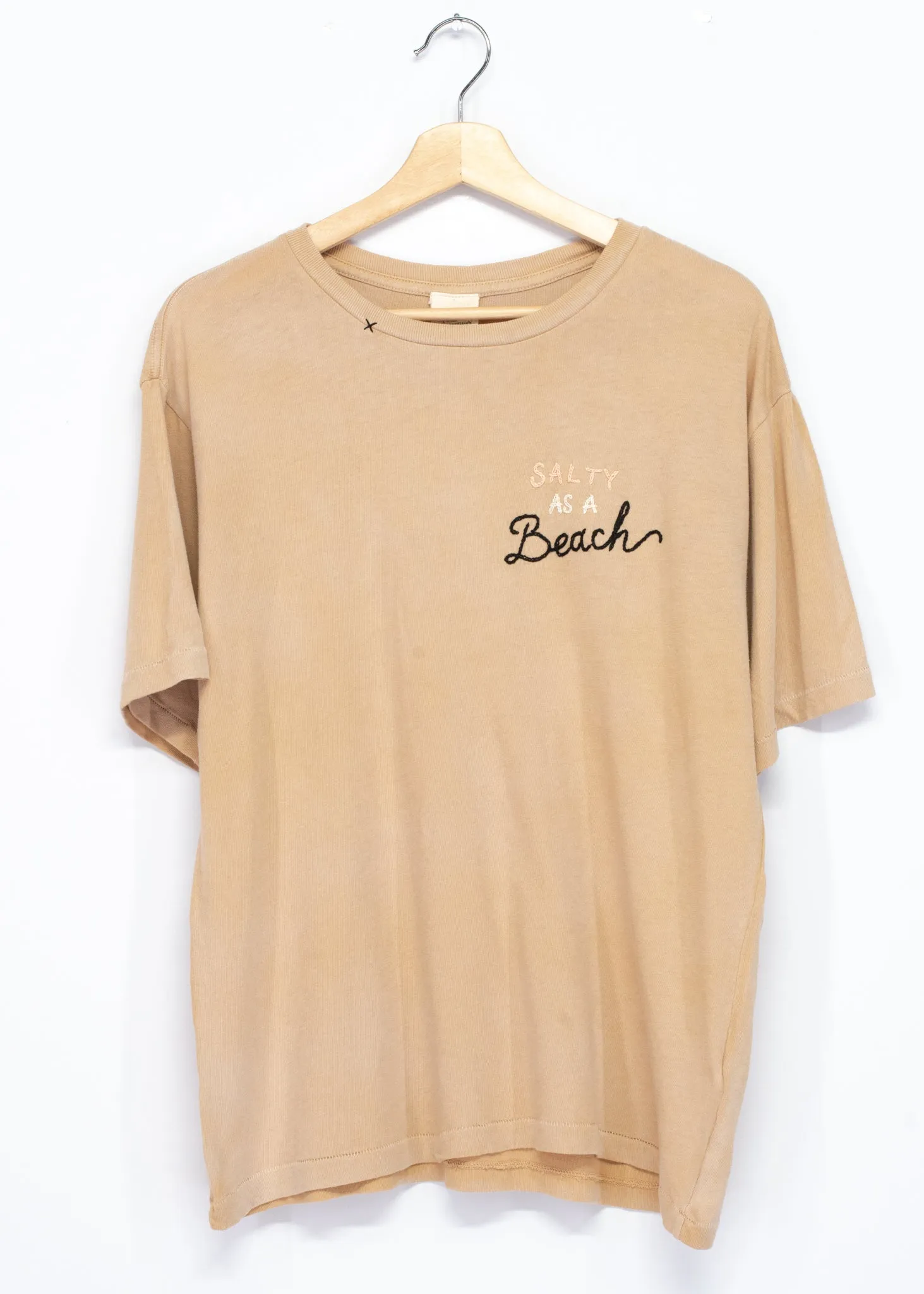 Salty as a Beach Boyfriend Tee(2Colors)