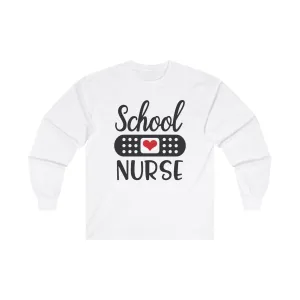 School Nurse Long Sleeve Shirt