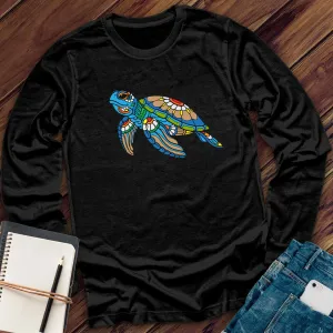 Sea Turtle Mandala Long Sleeve