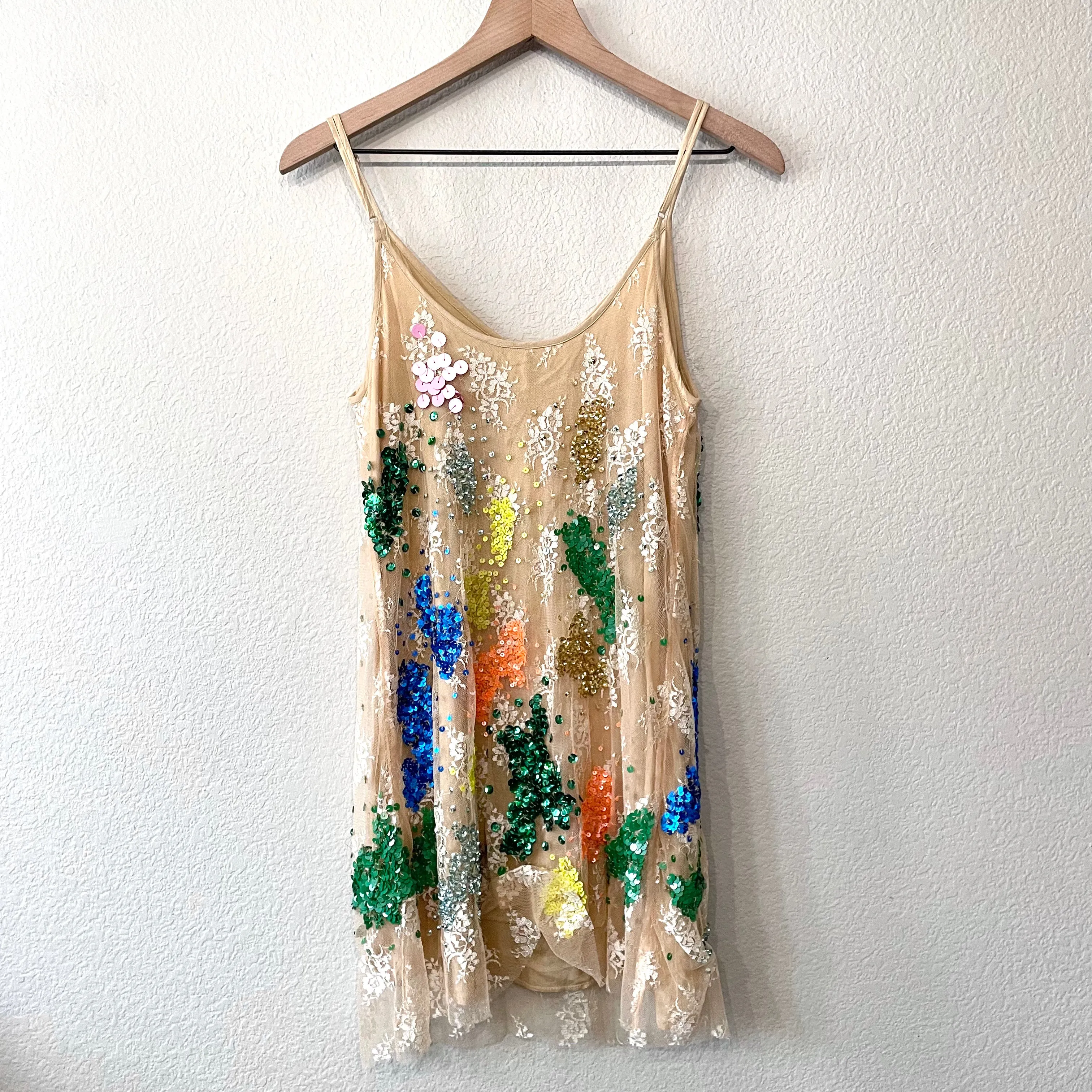 Sequin Slip Dress