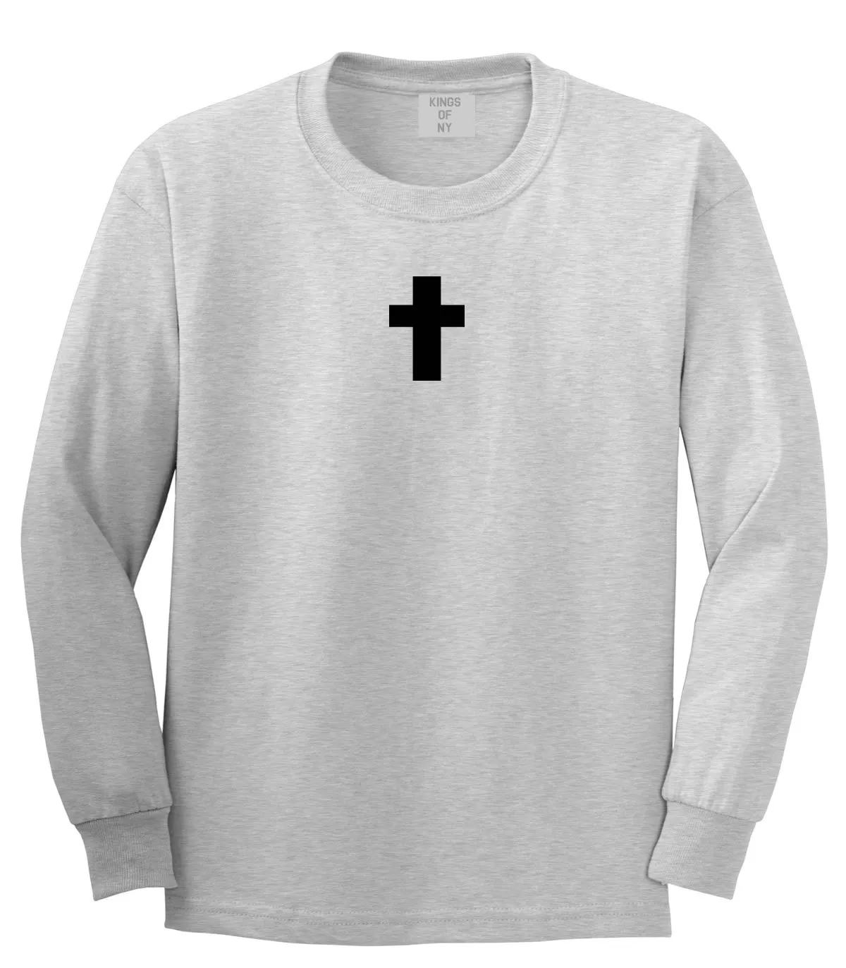 Small Cross Long Sleeve T-Shirt