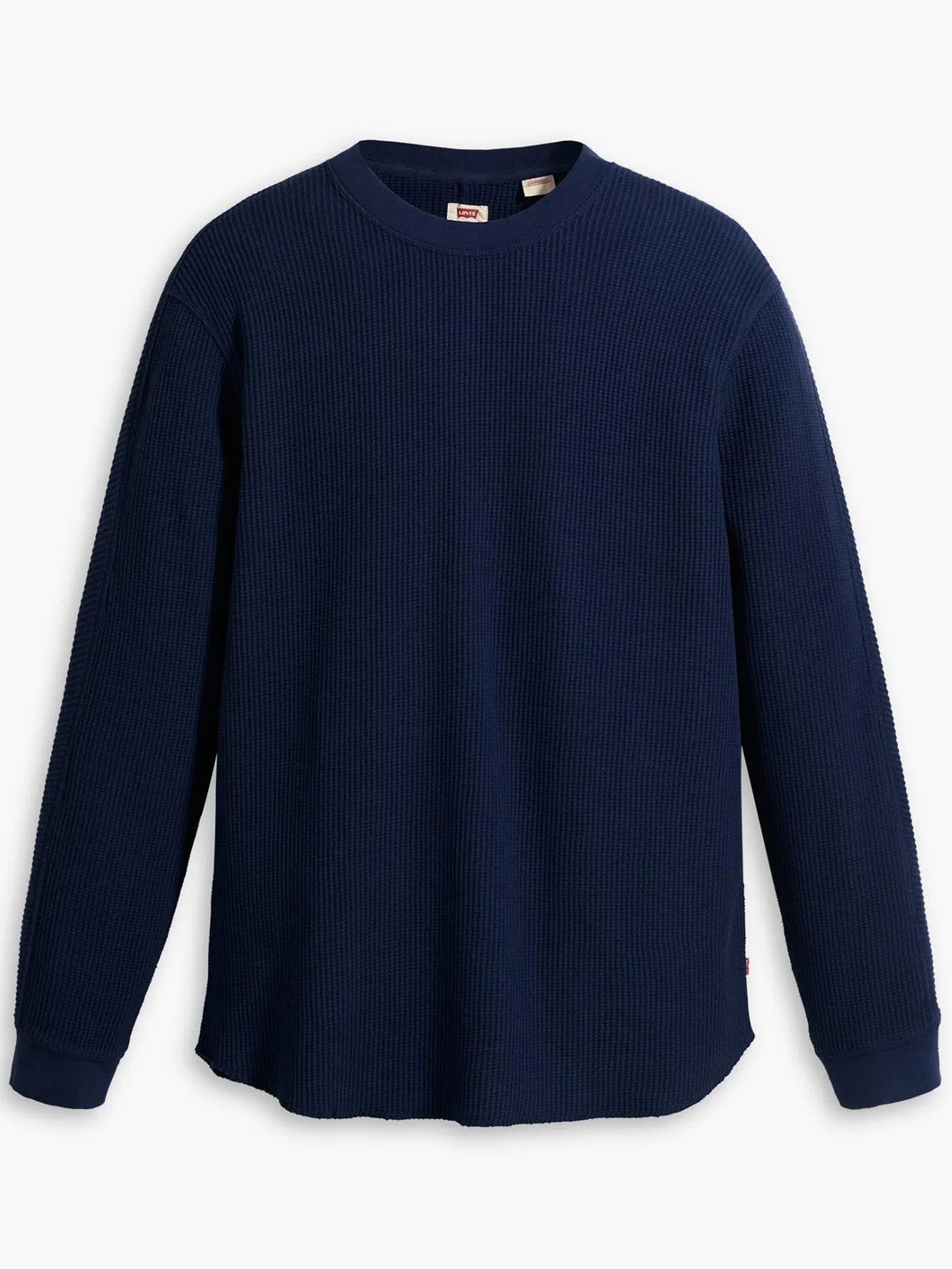 Standard Thermal Long Sleeve Navy Blazer Crew Neck