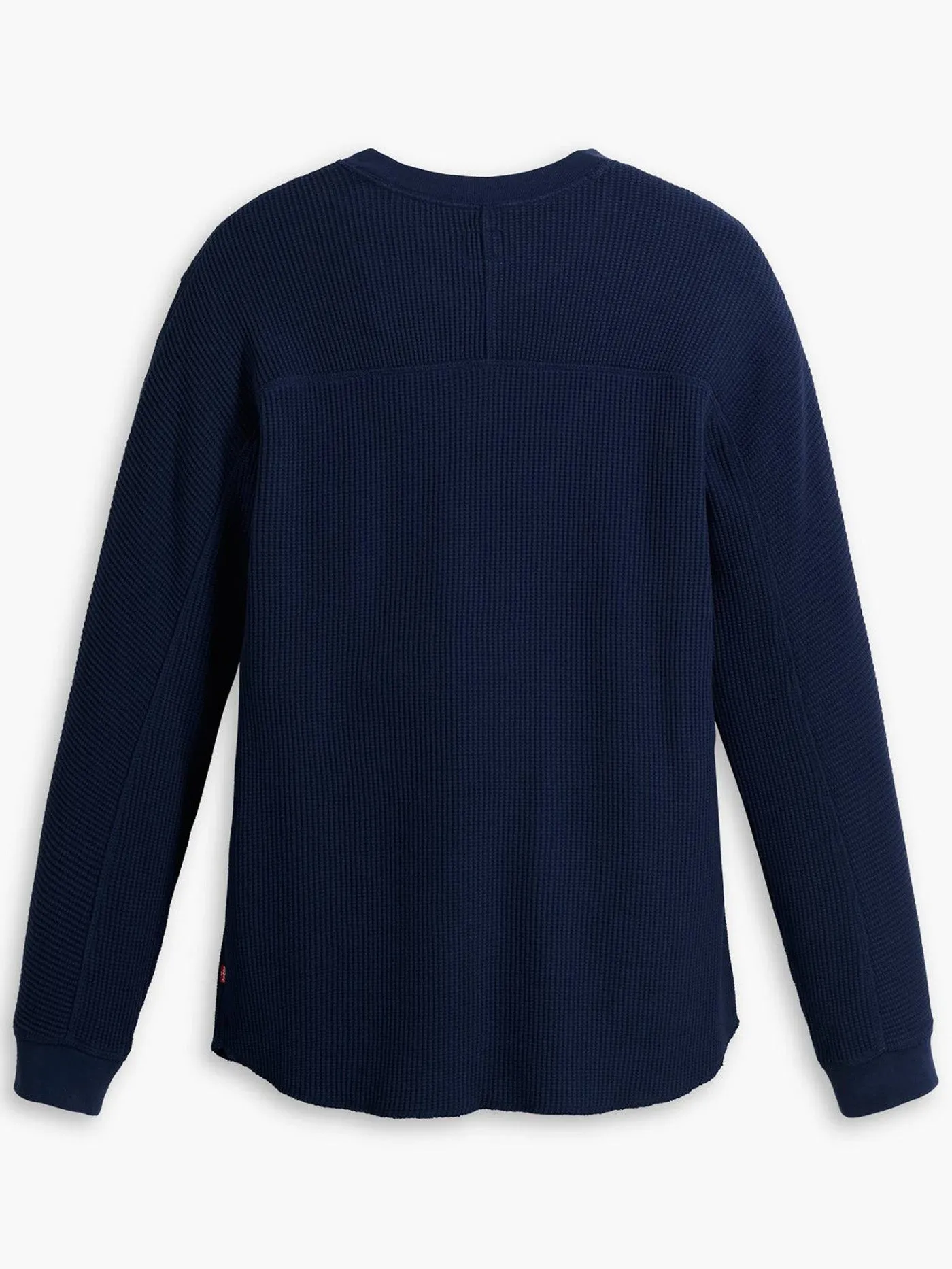 Standard Thermal Long Sleeve Navy Blazer Crew Neck