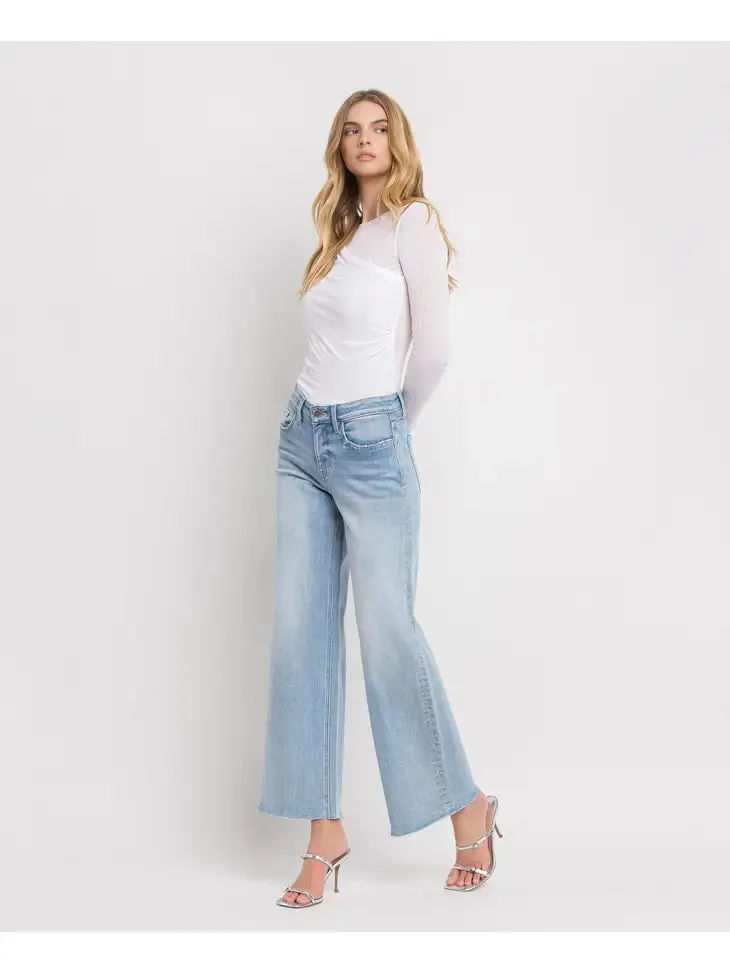 Stevie High Rise Wide Leg Jeans