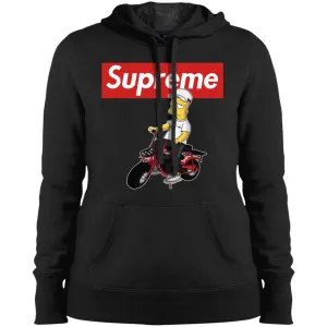 Supreme Car T-shirt Women Hooded Sweatshirt