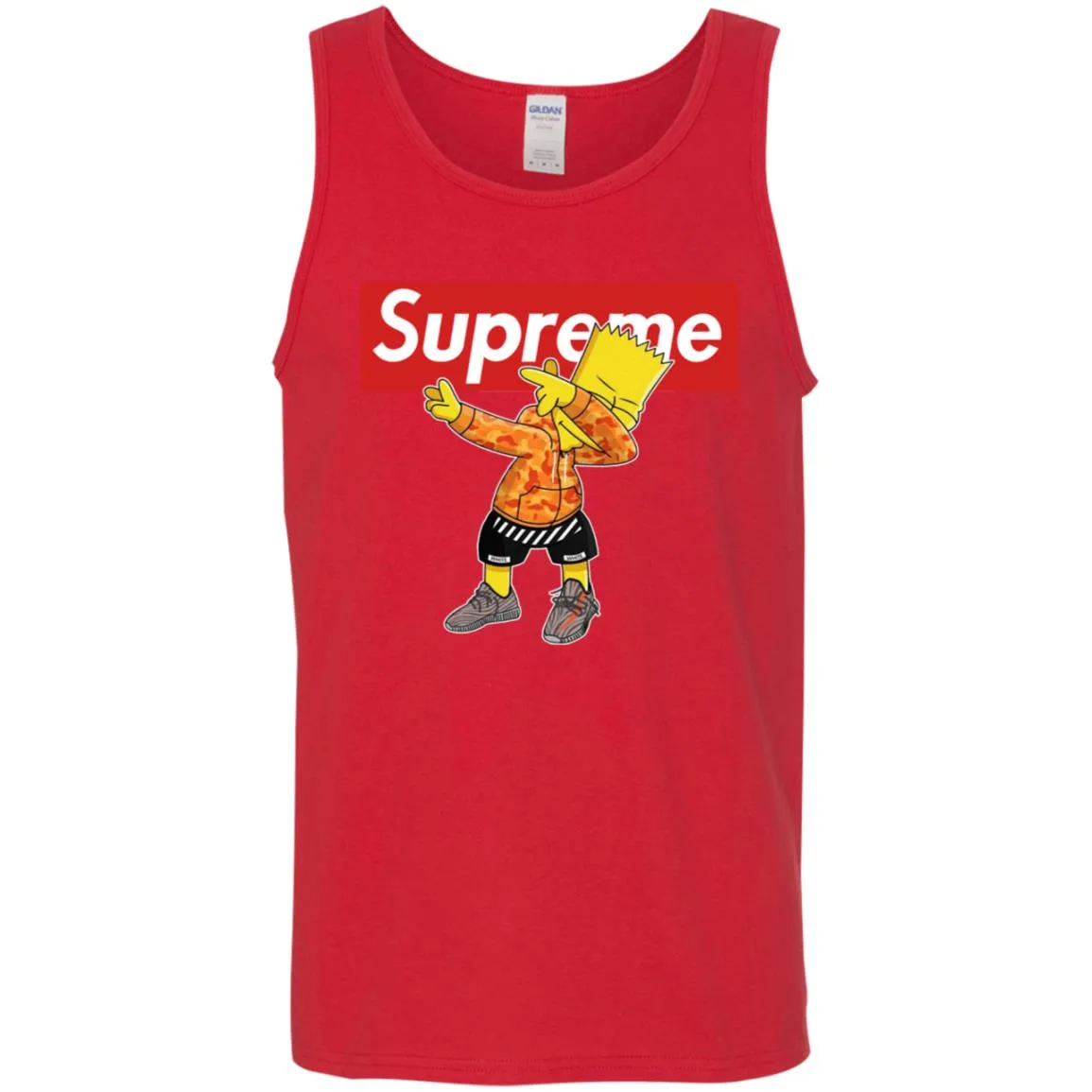 Supreme Dabbing T-shirt Men Cotton Tank