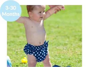 The Original Konfidence Splashy™ AquaNappy™ - One Size Fits All Swim Nappy