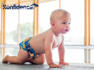 The Original Konfidence Splashy™ AquaNappy™ - One Size Fits All Swim Nappy