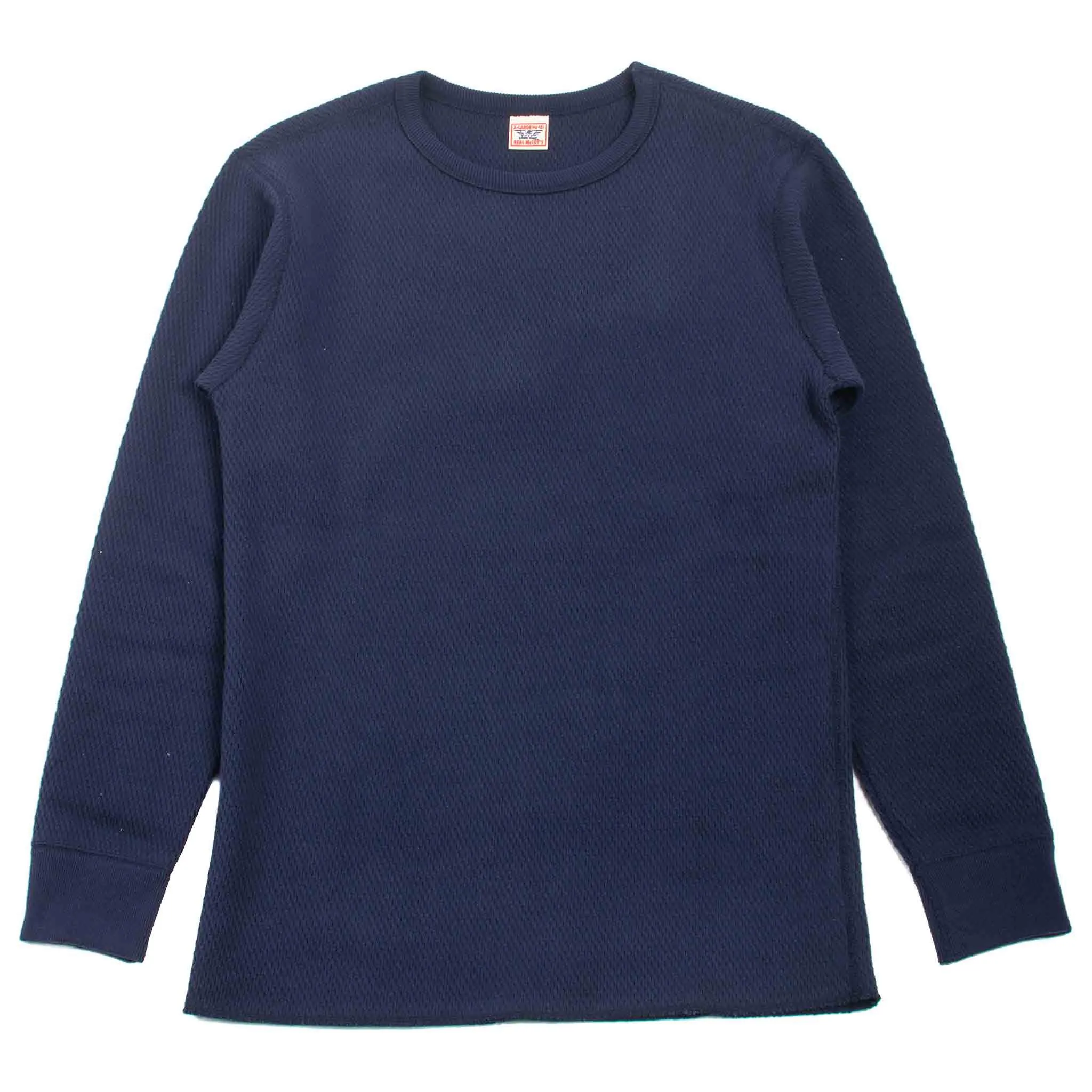 The Real McCoy's MC12110 Military Thermal Shirt Navy