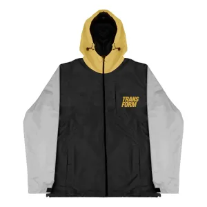 The Stacked Jacket Black/ Grey/ Gold