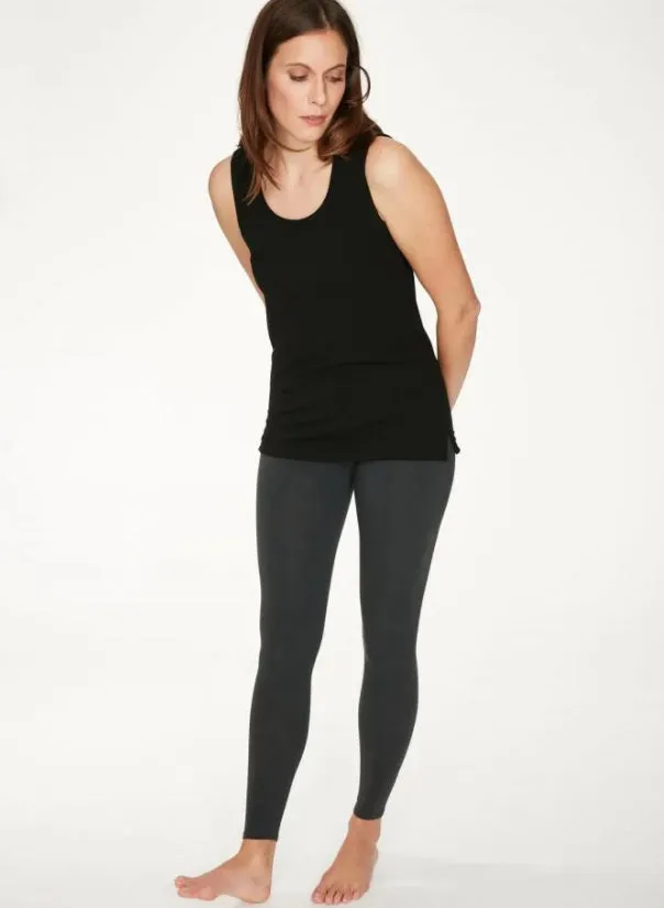 Thought Bamboo Base Layer Leggings - Pewter