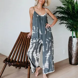 Tie Dye Summer Jumpsuit