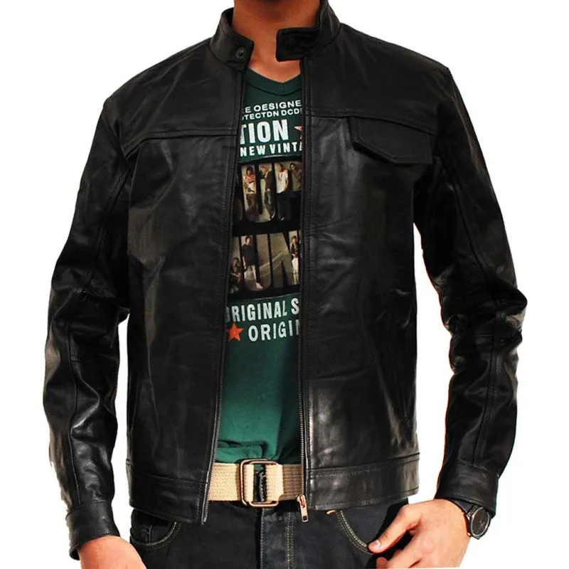 Transformers 3 Black Leather Jacket