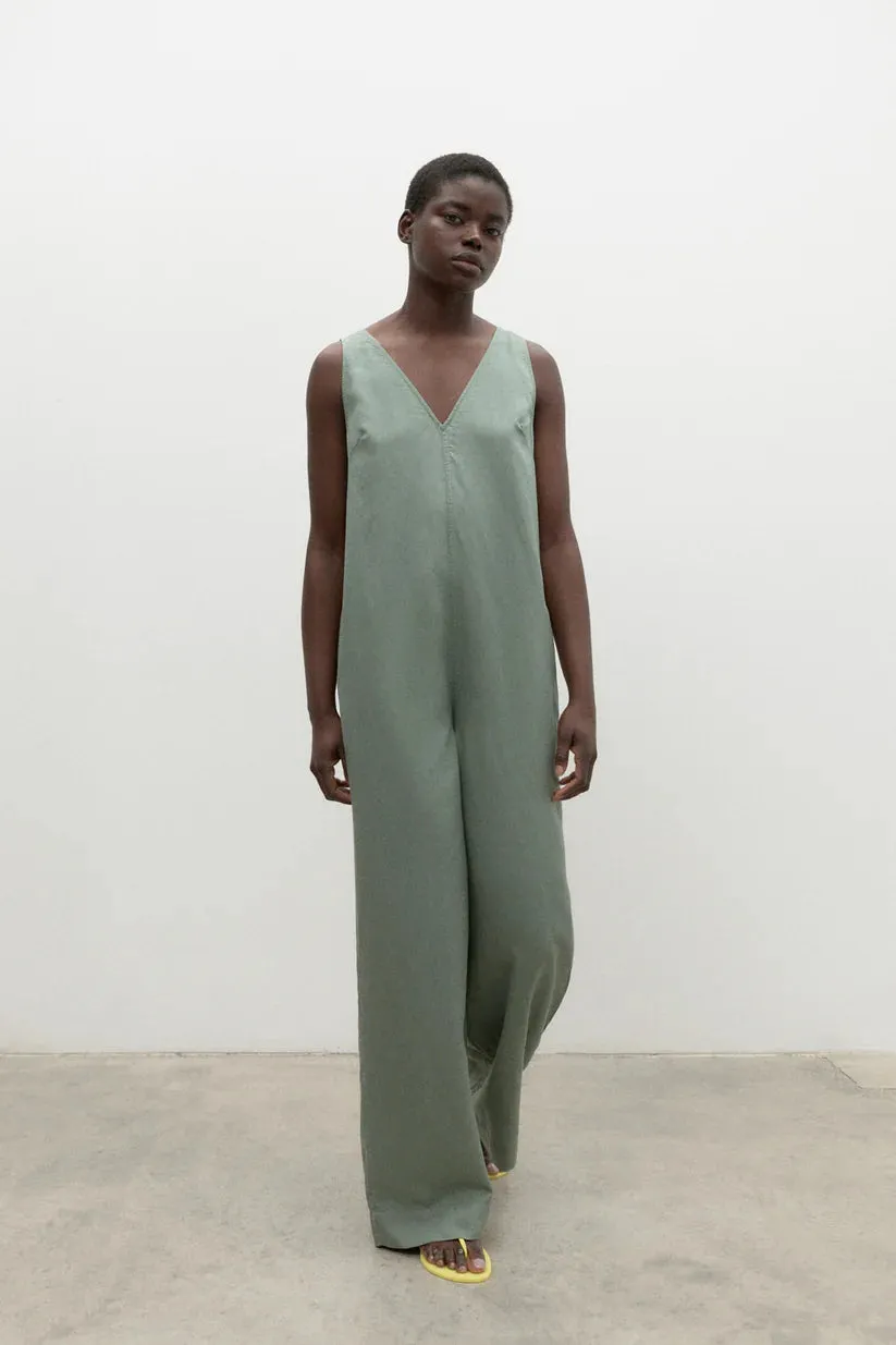 Turquesa Jumpsuit - Thyme Green