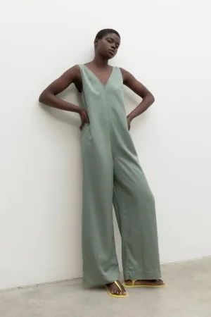 Turquesa Jumpsuit - Thyme Green