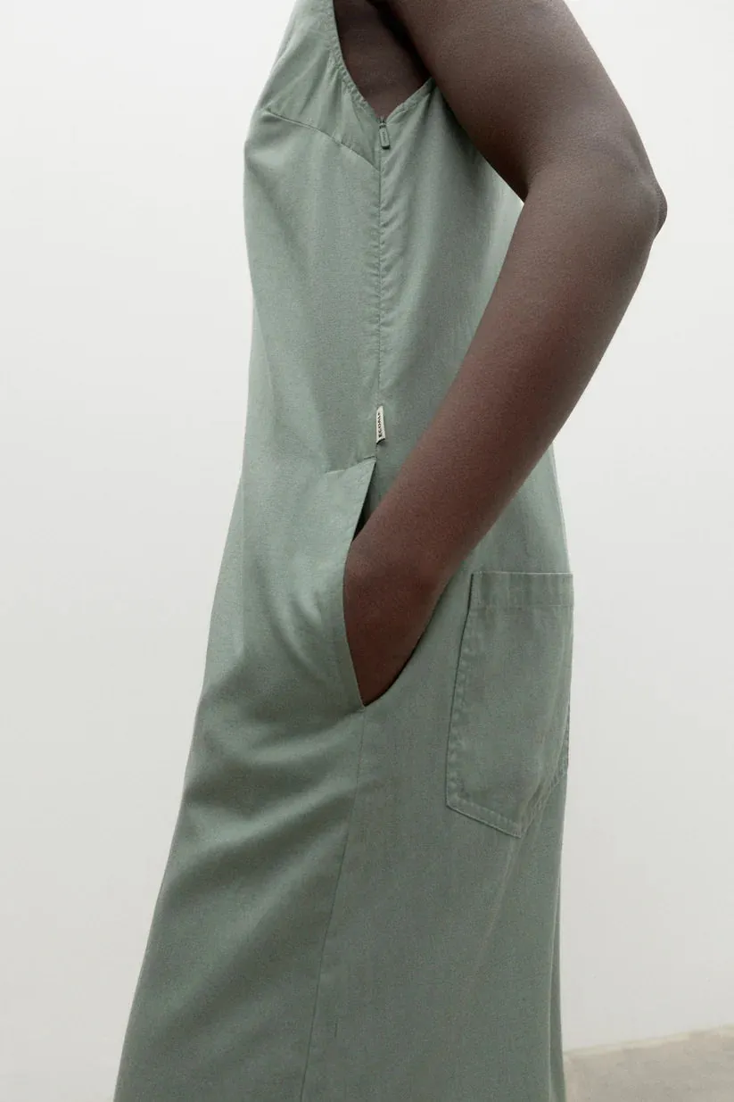 Turquesa Jumpsuit - Thyme Green