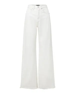 Veronica Beard Taylor High Rise Wide Leg Jeans