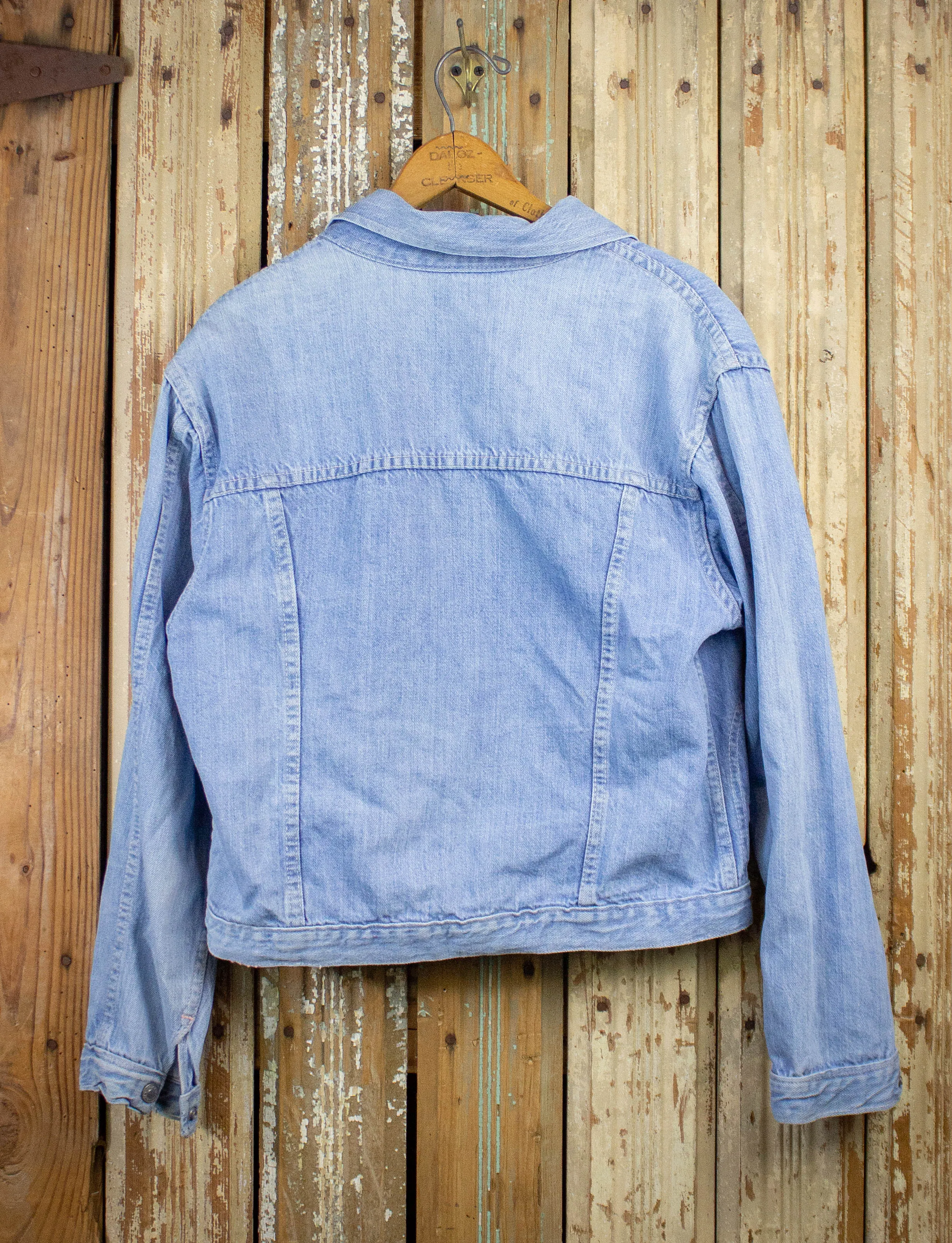 Vintage JcPenney Ranchcraft Denim Trucker Jacket 70s Light Wash Small