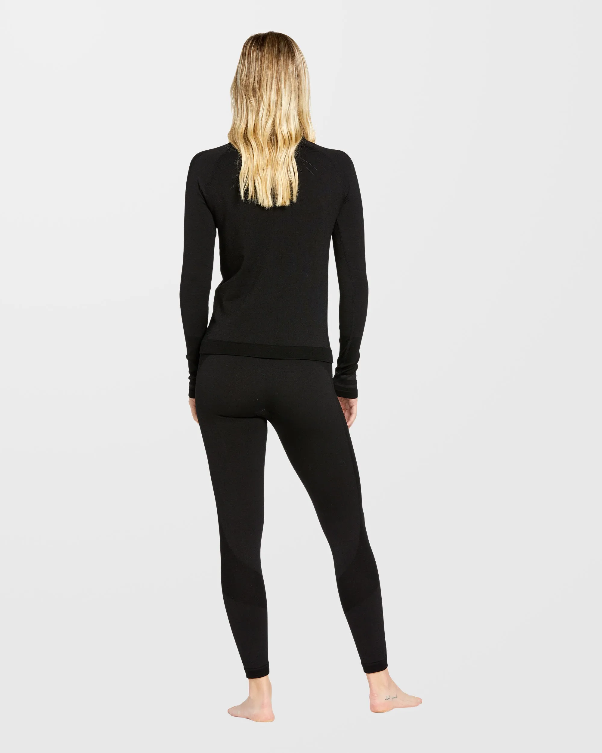 W Engineered Base Layer Legging - Black