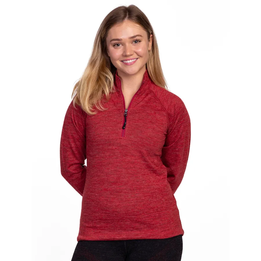 Women's Alpaca Base Layer Quarter Zip