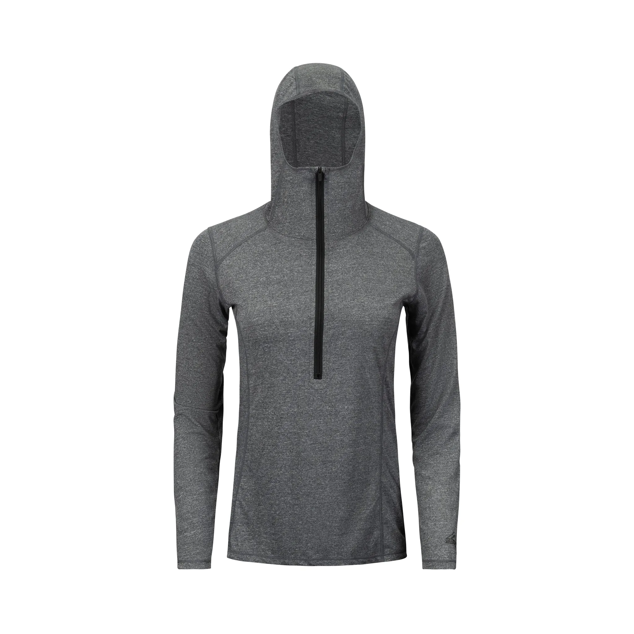 Women's Deluge 1/2 Zip Hooded Long Sleeve